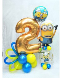Happy 2nd Birthday Minion Design